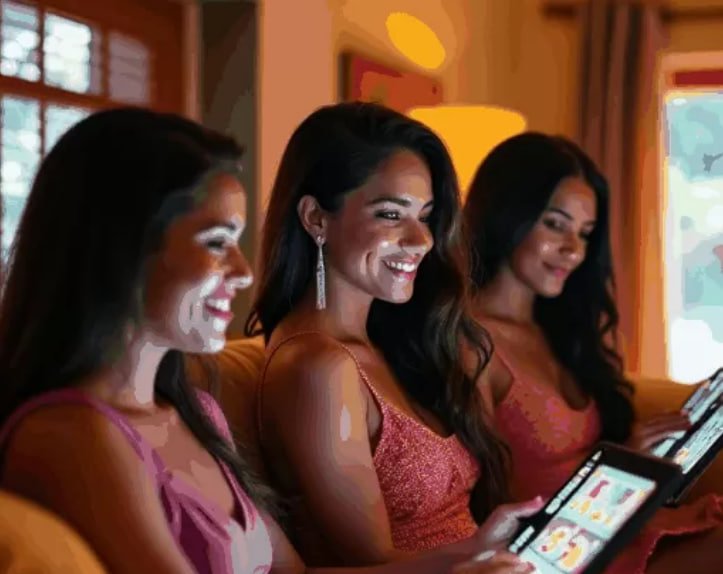 Responsible gaming reminders beside casino-style game themes